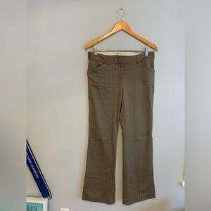 THEORY Vintage Herringbone Wide Legged Pants